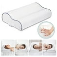 thumbnail image 1 of Power of Nature Memory Foam Pillow - Orthopedic Contour Design Washable Cover, 1 of 7