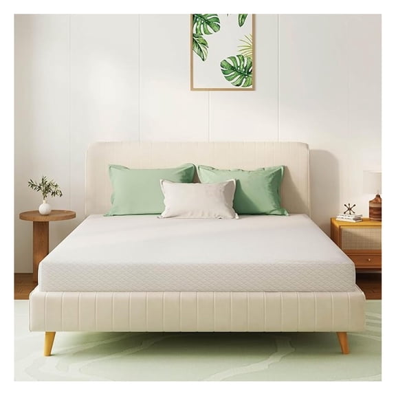 Memory Foam Cooling Gel Mattress Full Size White 5 Inch