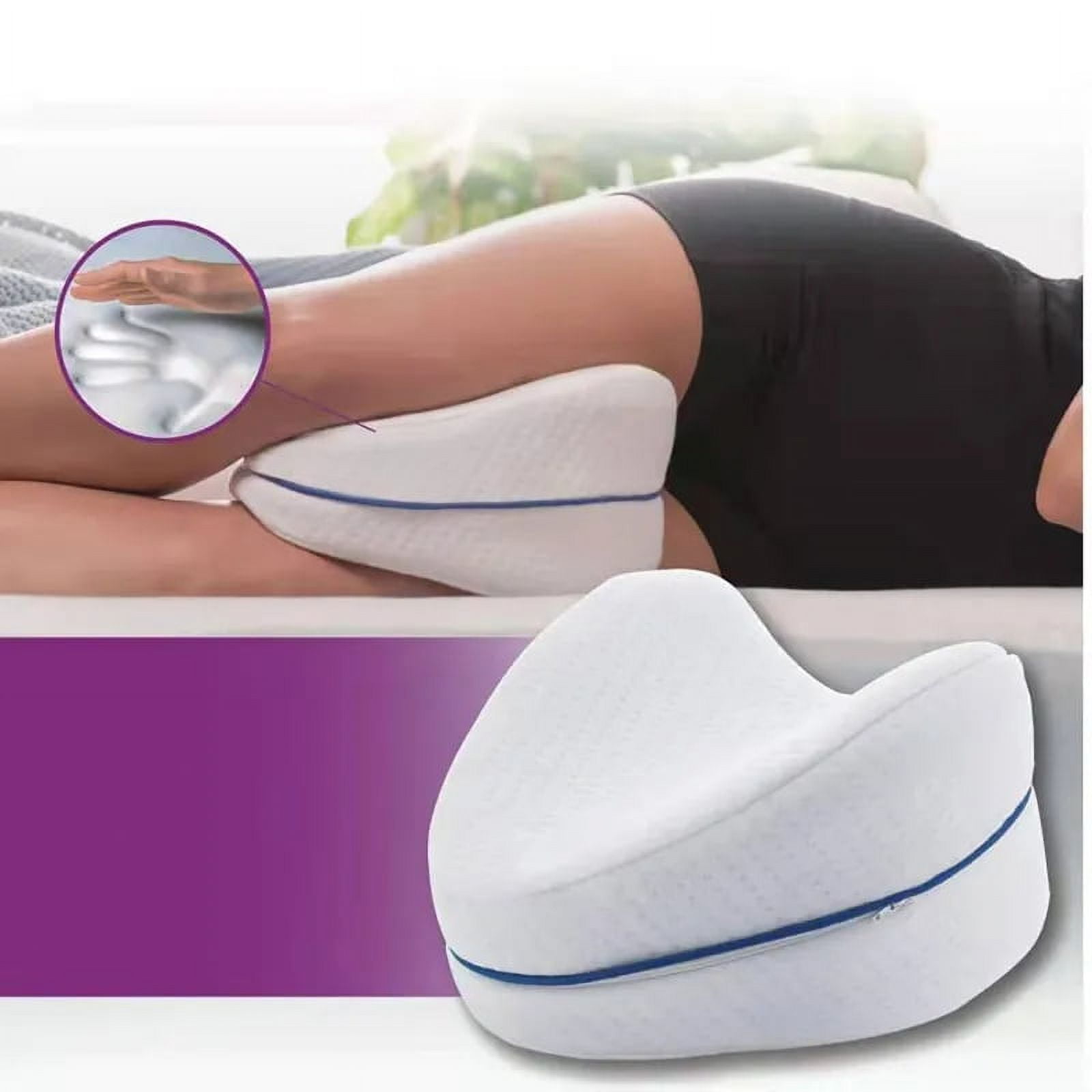 Memory Foam Cotton Leg Pillow Thigh Leg Orthopedic Sciatica Pad Back