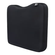 Memory Foam Cushion Made for Rowing Machine and Recumbent Stationary Bike Black