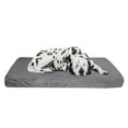 thumbnail image 1 of PETMAKER 46x27 Orthopedic Dog Bed with Removable Washable Cover, Gray, 1 of 7