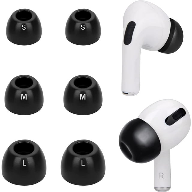 Medium Silicone Memory Foam Ear Tips for AirPods Pro/Pro 2nd Gen 2022
