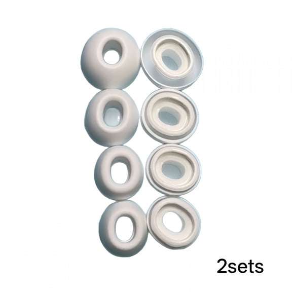 Memory Foam Ear Tips for AirPods Pro & Pro 2, Noise Cancelling Replacement Eartips, Soft Foam Ear Buds (XS/S/M/L)
