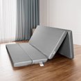 Memory Foam Folding Mattress,4 inch Full FourFolding Memory Form