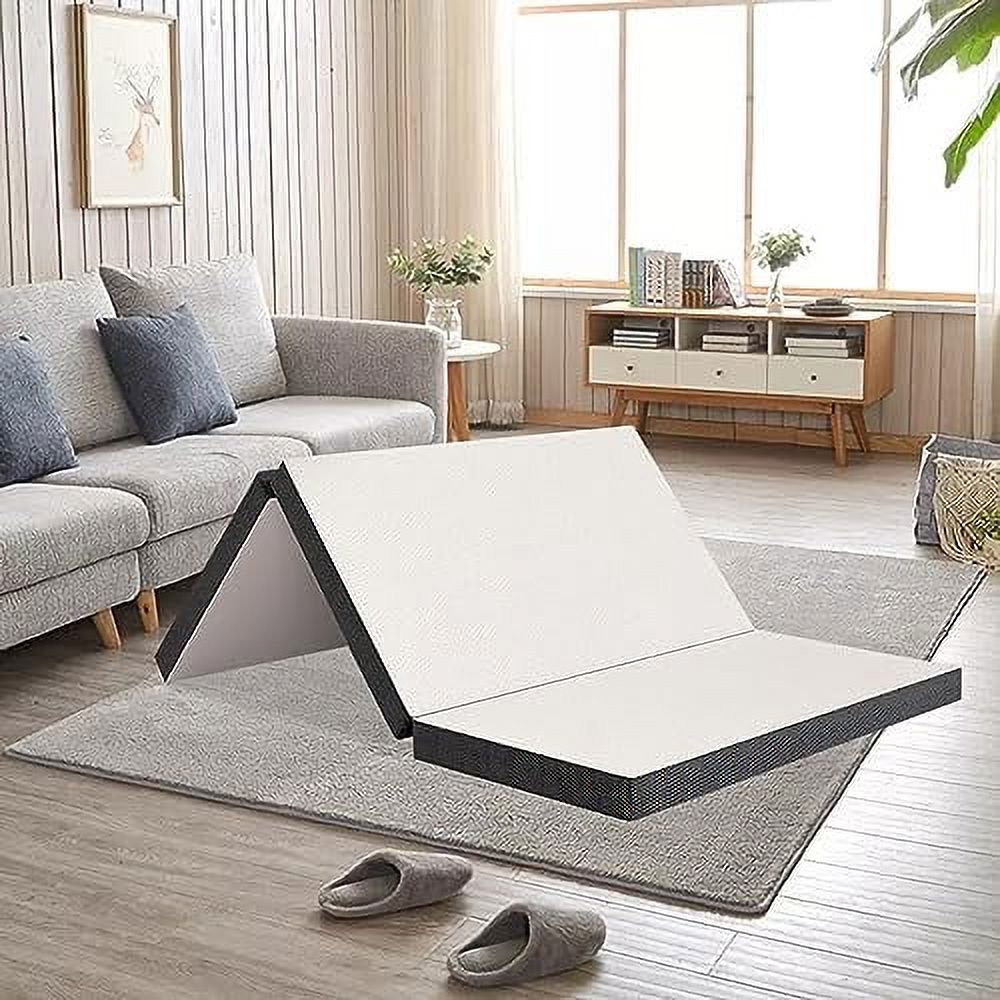 Memory Foam Folding Mattress, Trifold Mattress Floor Mattress Foldable