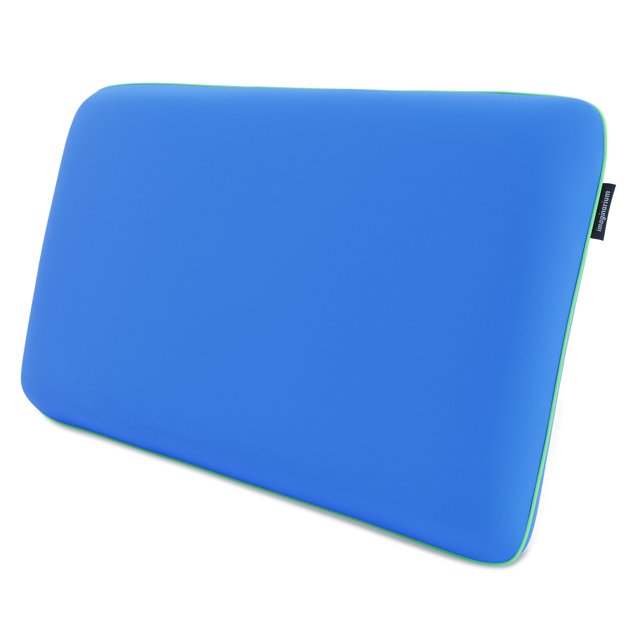 Memory Foam Fun Pillow With CoolToTheTouch Cover, Queen, Cosmic Blue