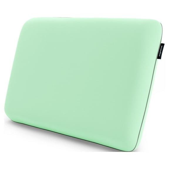 Memory Foam Fun Pillow With Cool-to-the-Touch Cover, Standard/Queen, Mint Green, 1 Pack