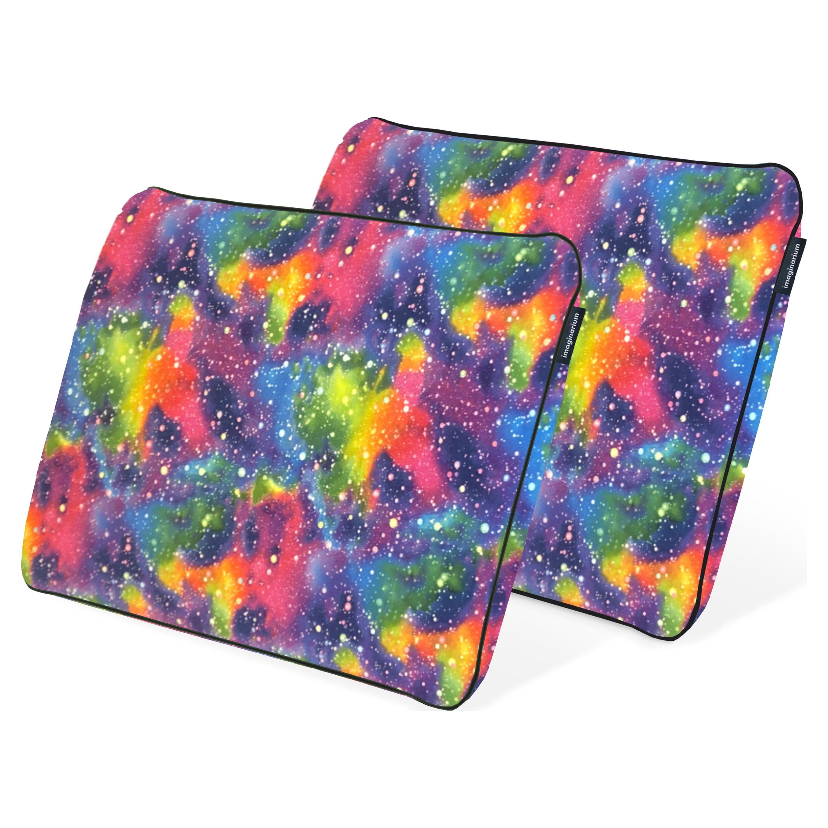 Memory Foam Fun Pillow with Cool-to-the-Touch Cover, Standard/Queen, Celestial, 2 Pack