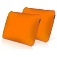 thumbnail image 1 of Memory Foam Fun Pillow With Cool-To-The-Touch Cover - Sunset Orange (2 Pack), 1 of 9
