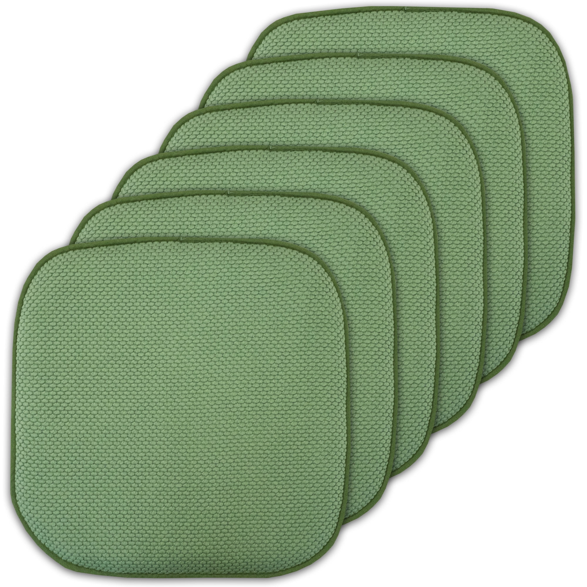 Memory Foam Honeycomb Non-Slip Back 16 x 16 Chair Cushion Pad 2
