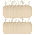 thumbnail image 1 of Memory Foam Honeycomb Non-Slip Back Chair Cushion Pad with Ties 2, 4, 6 or 12 Pack, 1 of 5