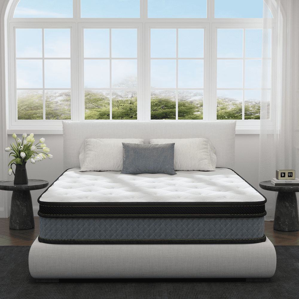 Crystli Queen Size Mattress 10 Inch Medium Firm Memory Foam