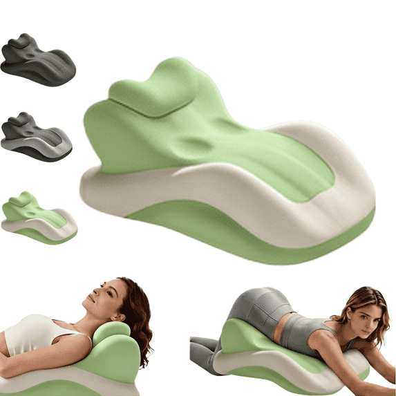 Memory Foam Intimacy Pillow, 27 Degree Ergonomic Incline Pillow for Multi-Position Support, Prone Reading and Leg Elevation