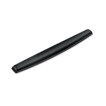 Memory Foam Keyboard Wrist Rest, 19.31 x 2.31, Black | Bundle of 2 Each