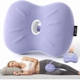 thumbnail image 1 of Memory Foam Knee Pillow for Side Sleepers Spine Alignment Pillow for Back Hip Pain Sciatica Relief, Pregnancy & Surgery Recovery, 1 of 6
