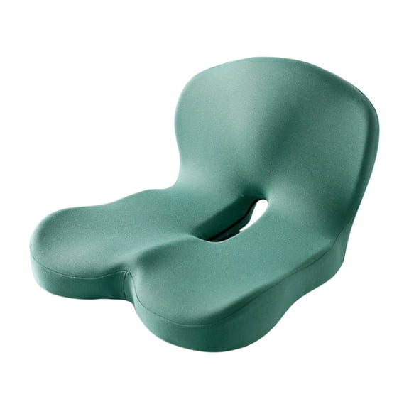 Memory Foam L-Shaped Seat Cushion Booster Car Seat Integrated Seat Cushions for Car Truck Driver Ergonomic L Shape Lumbar Cushion Sciatica Back Pain Relief Office Chair Butt and Back Support Pillow