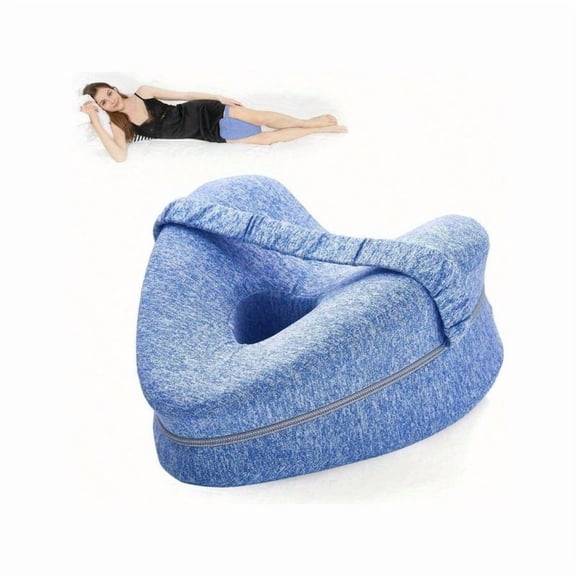 Memory Foam Leg Knee Foam Support Pillow Side Sleeper Sciatica Orthopedic Sciatica Back Hip Relief Pillow For Bed Sofa