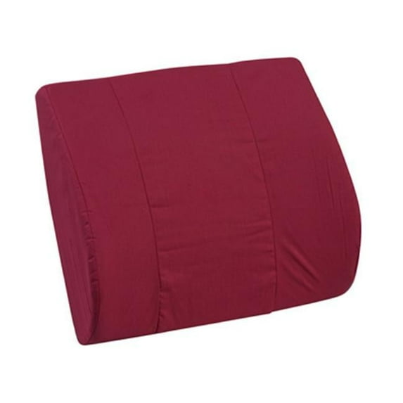 Memory Foam Lumbar Cushion - Burgundy