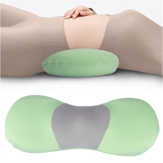 Memory Foam Lumbar Support Pillow, Ergonomic Lower Back Cushion for Back
