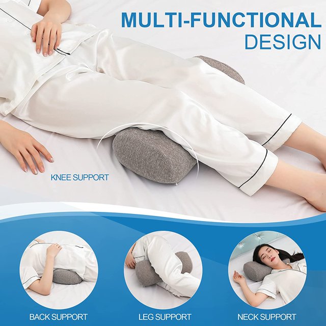 Memory Foam Lumbar Support Pillow for Office Chair, Car, Bed, for Lower