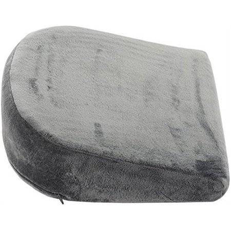 Memory Foam Maternity Wedge Cushion | Pregnancy Pain Relief Belly Support Pillow with Removable Microplush Washable Cover