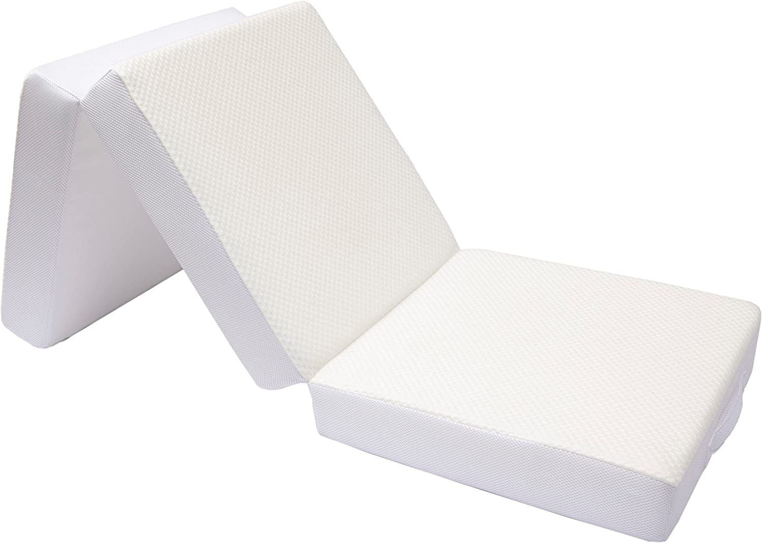 Memory Foam Mattress 4" Thick Gel Infused Foam Folding Bed for Guests