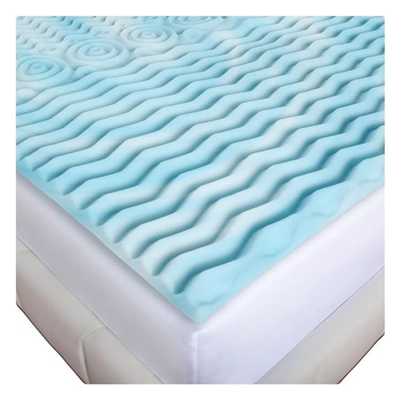 Memory Foam Mattress Topper Cot Size Fits Camp Cots Perfect for Kids sleepaway Camp and Also fits RV beds