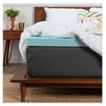 Memory Foam Mattress Topper Full 2 Inch Reflex Gel Mattress Pad