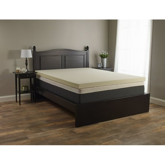 Memory Foam Mattress Topper, Queen, 3 inch, Isotonic