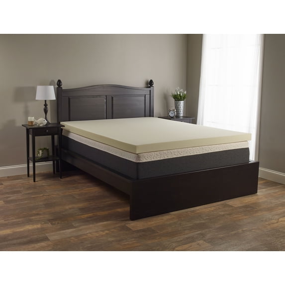 Memory Foam Mattress Topper, Twin, 3 inch, Isotonic
