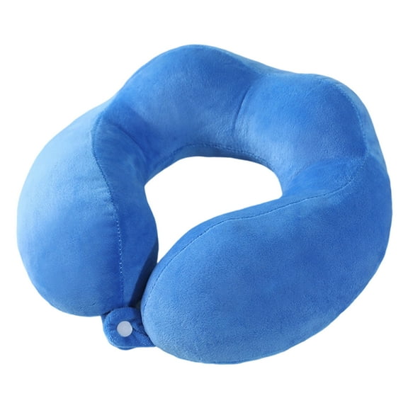 Memory Foam Neck Pillow, Travel Pillow, U Shape Cervical Support for Airplane Car Office, Ergonomic Comfort for Sleeping and Rest