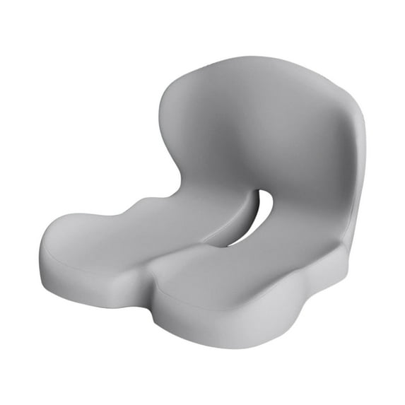 Memory Foam Office Chair Cushion, Car Seat Cushion, L-Shaped Integrated Seat Cushions, Chair Seat Cushion for Lower Back Tailbone Protection, Lumbar Support