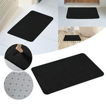Memory Foam Outdoor Indoor Outdoor Bathroom Kitchen Carpet Floor Mat 60X40Cm Black,1Pc Carpet,Carpet Welcome Decor Day Room Living Doormats Carpet Home Carpets Bathroom Products Memory Foam