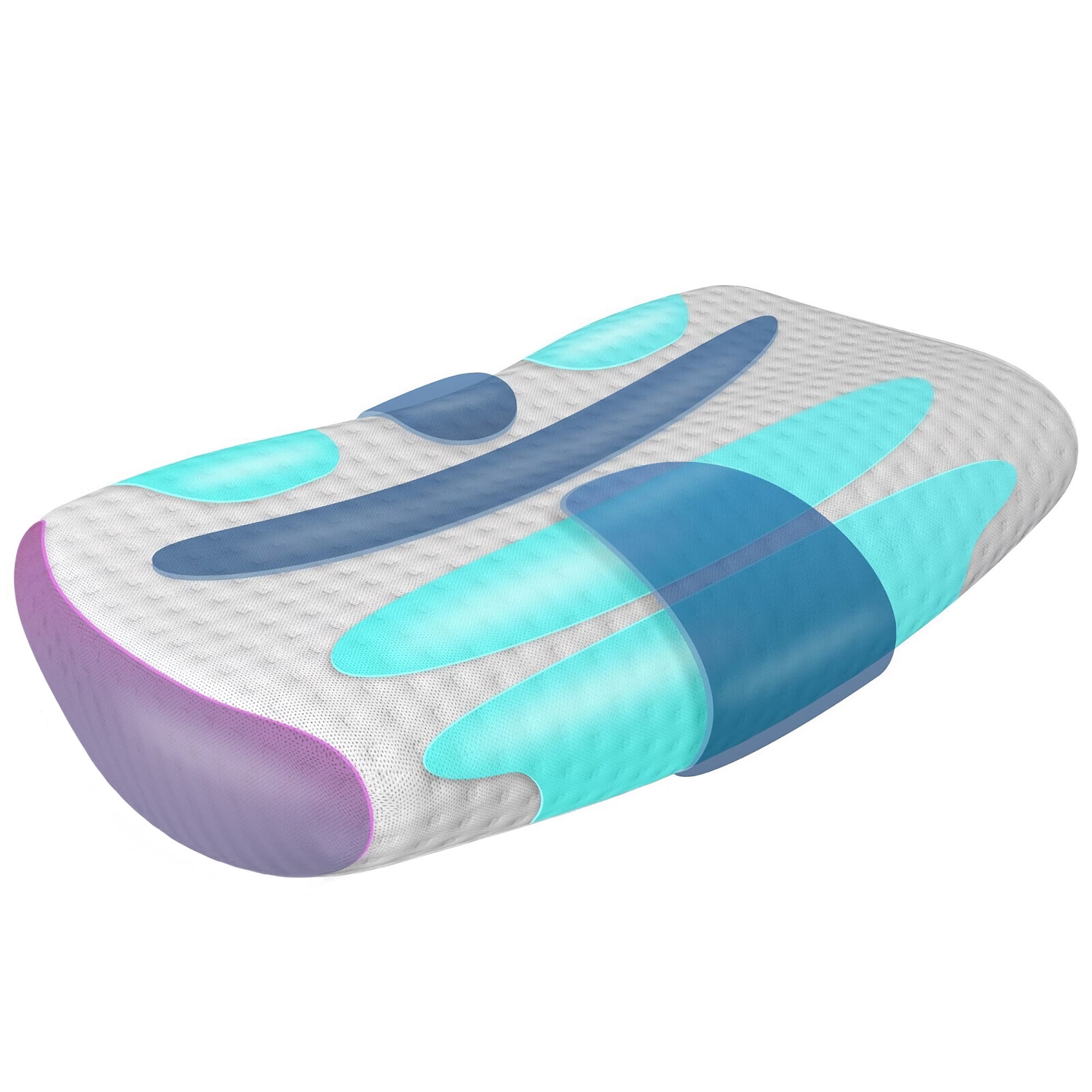 Memory Foam Pillow, Cervical Neck Support Pillow for Side, Back, Front Sleeper. Shoulder, Back Pain Relief, Anti Snore