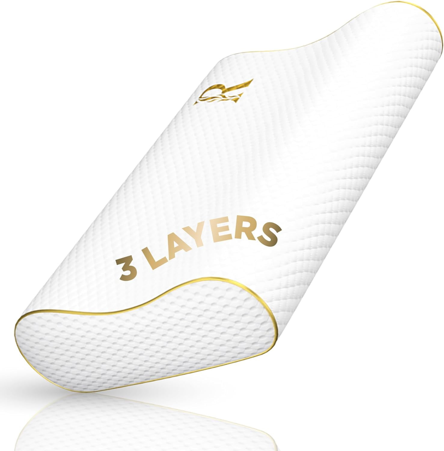 Memory Foam Pillow, King Cervical Pillow for Neck Pain, Contour Pillow