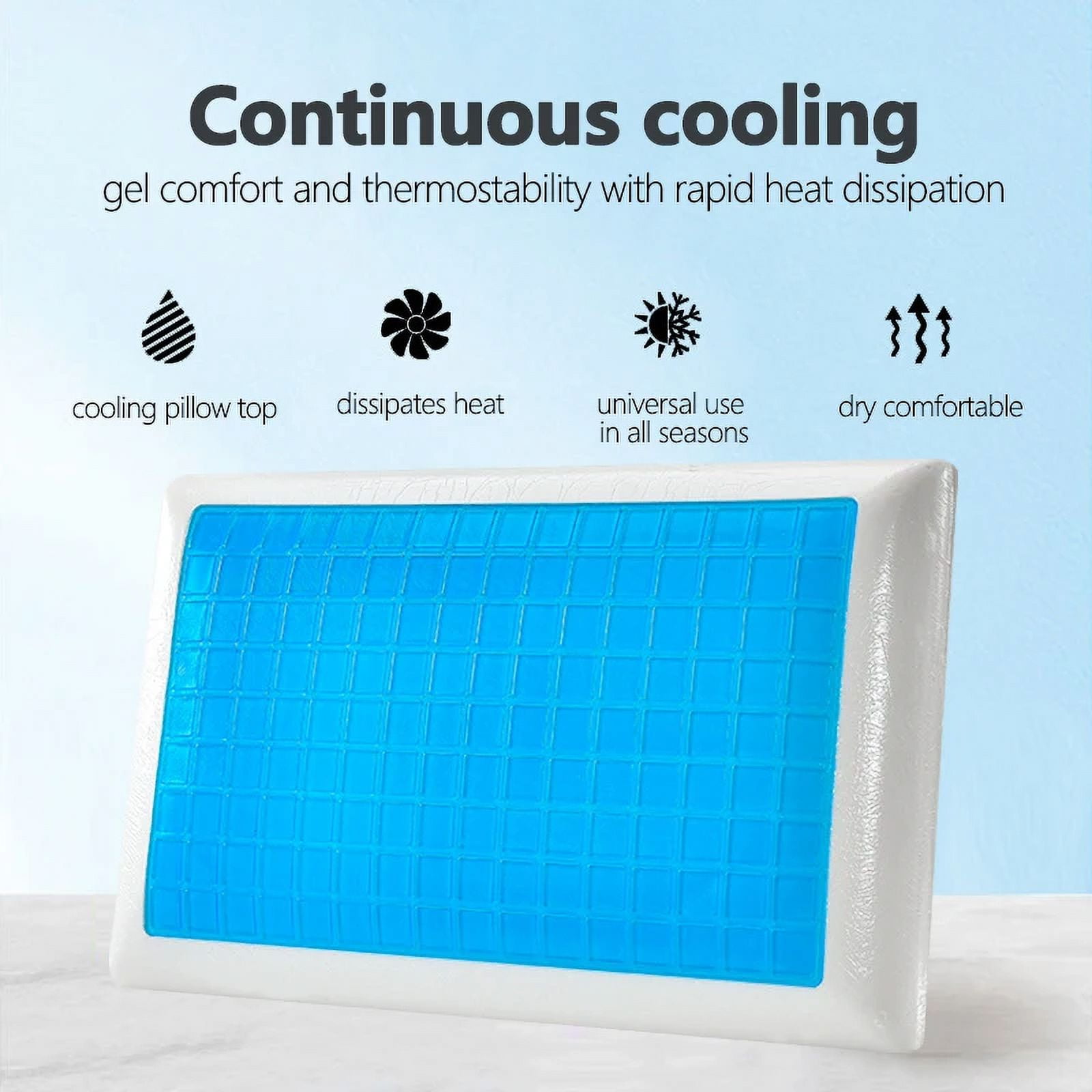 Cool gel pillow walmart hot sale