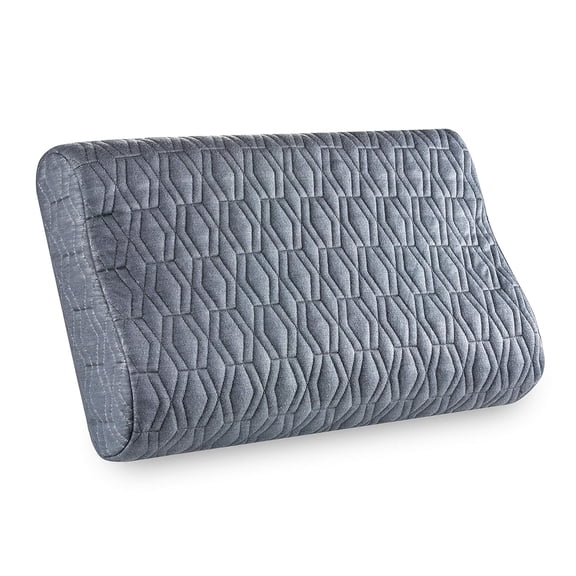 Memory Foam Pillow, For Neck & Shoulder Pain Relief, Cervical Support, Grey - X Small Size | Ortho Neck Support Pillow For Sleeping - Contour Medical Pillow | Spondylitis Orthopedic Pillow