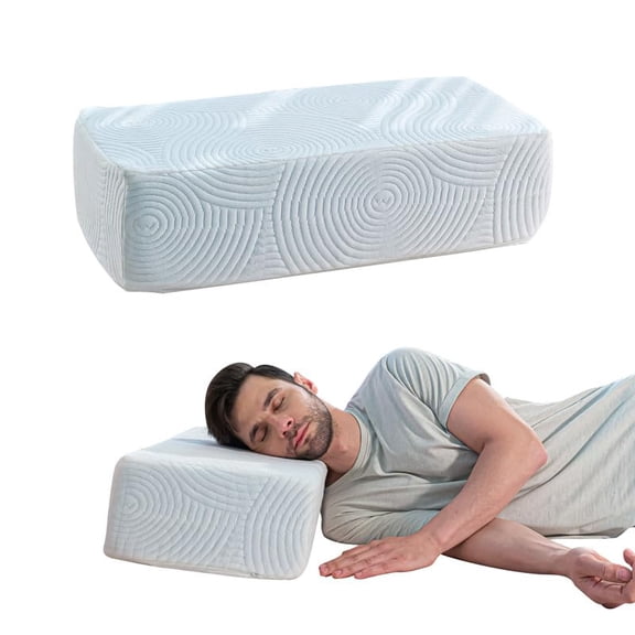 Memory Foam Pillow, Orthopedic Pillow For Sleeping, For Pain Relief, White, King Size - 24 L X 12 W X 5 H Inch | Rectangle Shape, Adjustable Pillow, Lap Pillow, Travel & Portable Pillow