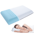 thumbnail image 1 of Memory Foam Pillow, Queen Size Pillow for Sleeping, Cooling Pillow for All Sleepers,Breathable Washable Cover, 1 of 5