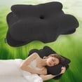 thumbnail image 1 of Memory Foam Pillow with Cooling Pillowcase, Soft Contoured Pillow for Side, Back & Stomach Sleepers, 1 Count, Holiday Gift, 1 of 8