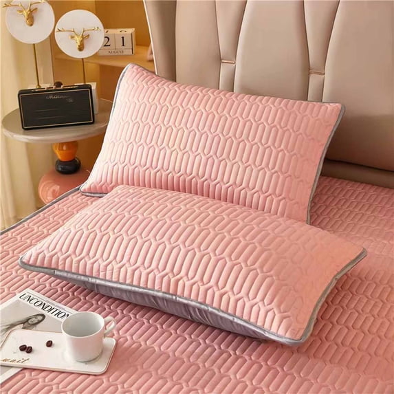 Memory Foam Pillowcase, Breathable Adjustable Sleeping Pillow Cover for Side Sleepers, Washable Removable Cervical Support Pillow Case for Neck Pain Relief(18.89x29.13in)