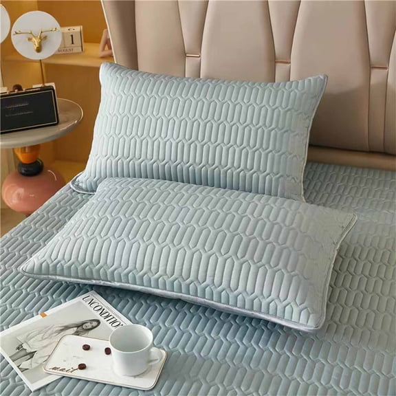 Memory Foam Pillowcase, Breathable Adjustable Sleeping Pillow Cover for Side Sleepers, Washable Removable Cervical Support Pillow Case for Neck Pain Relief(18.89x29.13in)