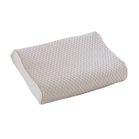 Memory Foam Pillowcase, Latex Pillow Cover, Breathable Ice Silk Pillow Cover for Summer, Hotel Quality, 30x50cm, Zipper Closure