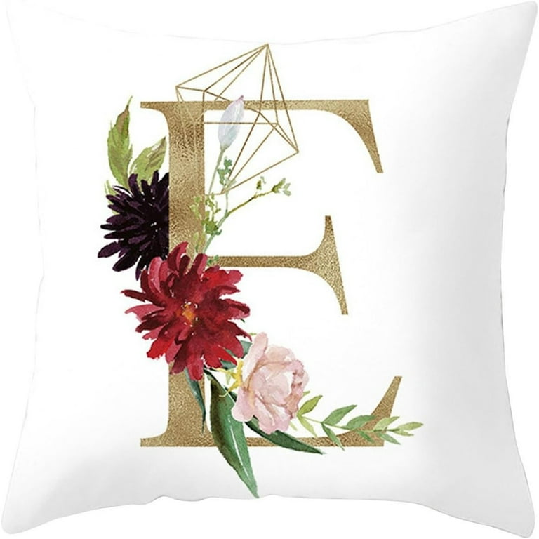 Initial cushion covers hot sale
