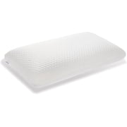 Memory Foam Bed Pillows, Pillow for Side and Back Sleeper, Pillow for Neck Pain Relief, Washable Removable Cover, Soft, White (Standard)