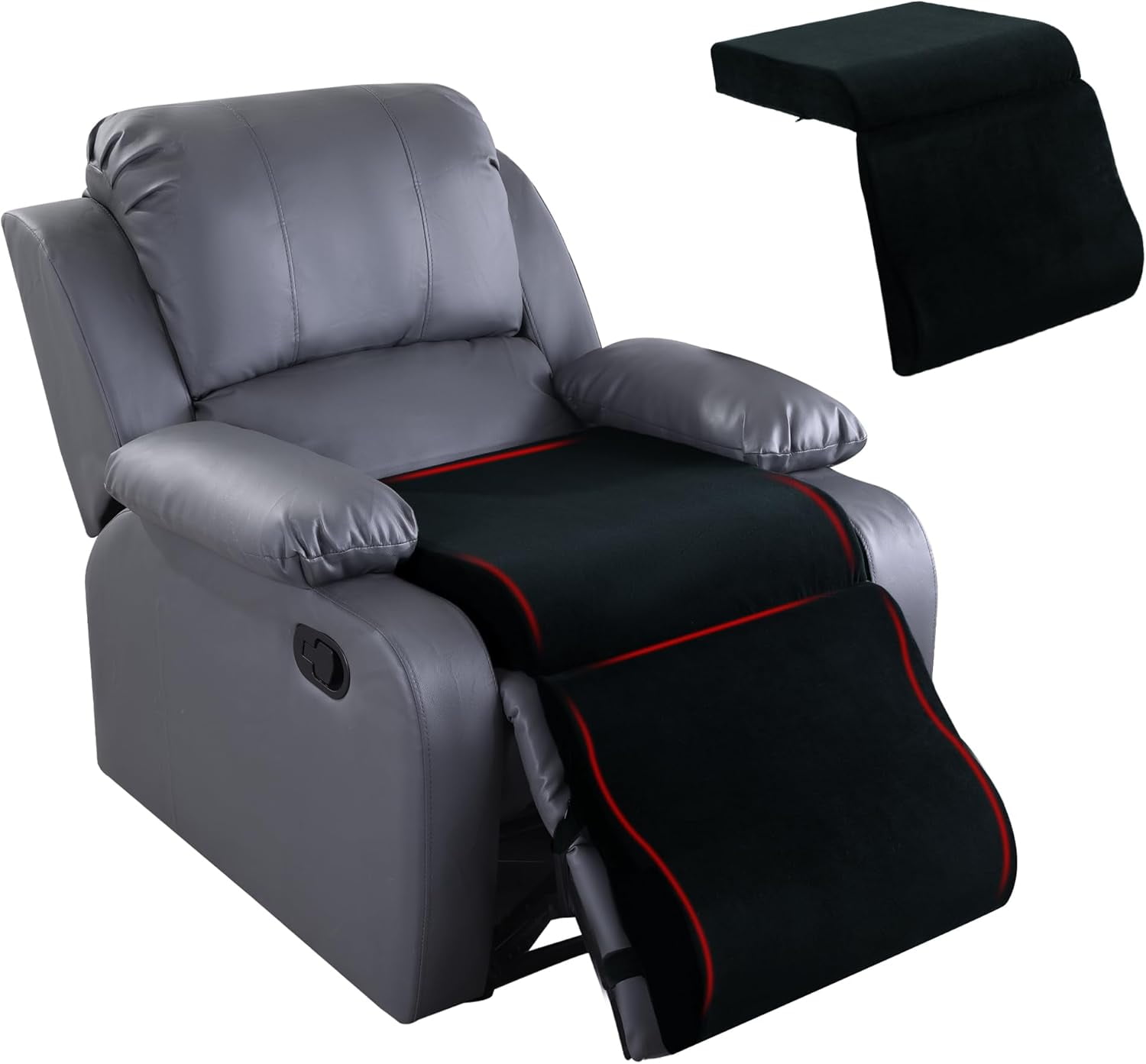 Memory Foam Foot Pillow For Recliner Recliner Leg Rest Cushion Leg