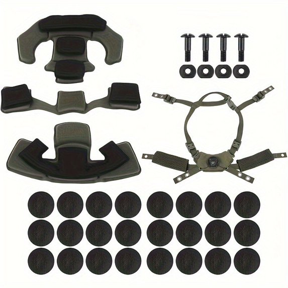 Memory Foam Replacement Liner Pad Kit for Motorcycle Helmets