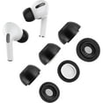 thumbnail image 1 of Memory Foam Replacement Premium Ear Tips for Apple Airpods Pro Wireless Earbuds, Ultra-Comfort, Noise Reduction, Anti-Slip Eartips, Fit in The Charging Case, Easy Install, 3-Paris Mixed Sizes, 1 of 7
