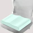 thumbnail image 1 of Memory Foam Seat Cushion - 13.4"×9.4"×2" Non-Sliping Office Chair Pad with Straps - Support for Tailbone Pain Relief, Desk & Car Seat, 1 of 6