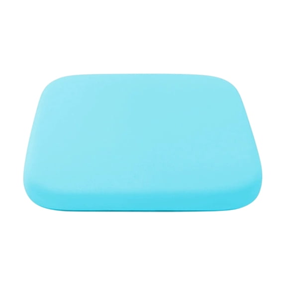 Memory Foam Seat Cushion 14x14x1.5in Hollow Core Breathable Office Chair Pad Non-Slip Base Ergonomic Support Home Car Mat